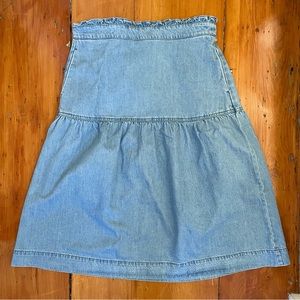 Madewell Denim Skirt Size Medium